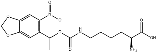 (2S)-2-aMino-6-((1-(6-ไนโตรเบนโซ[d][1,3]ไดออกซอล-5-อิล)เอทอกซี)คาร์บอนิลลามิโน)กรดเฮกซาโนอิก
