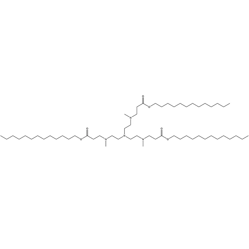 β-อะลานีน, N,N',N''-(ไนไตรโลไตร-2,1-อีเทนไดอิล)ทริส[N-เมทิล-, 1,1',1''-ไตรไตรเดซิลเอสเทอร์