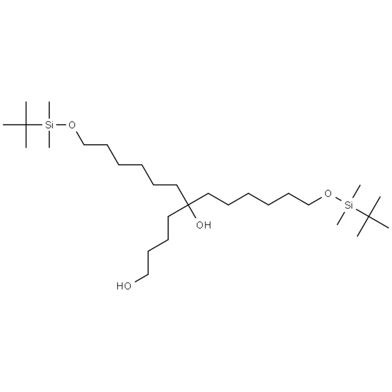 1-(เพนแทน-5-ออล)-2-ไฮดรอกซิล-3,4-บิส(TBDMS-เฮกเซน)