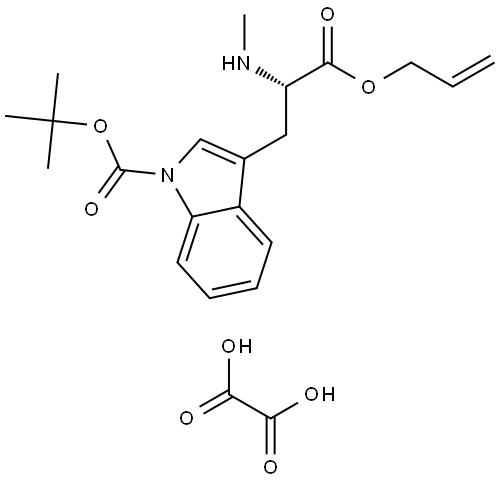 H-N-Me-Trp(Boc)-Oออกซาเลตทั้งหมด
