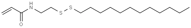 N-[2-(Dodecyldisulfanyl)ethyl]acrylamide